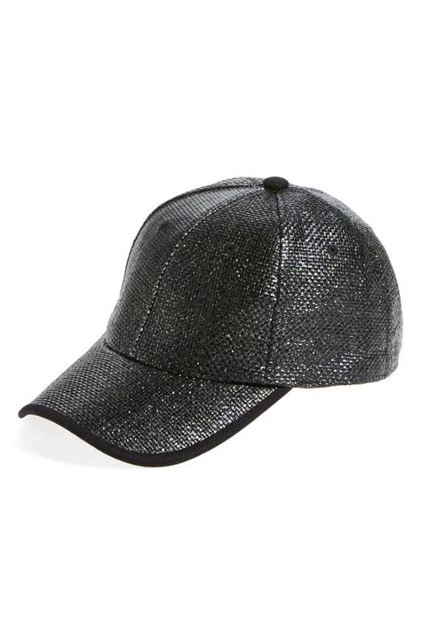 metallic fabric baseball hat|Men's Metallic Hats .